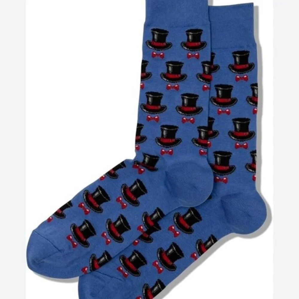 Hot Socks Party Crew‎ Socks Casual / Dress Socks Mens Size 10-13 NWT